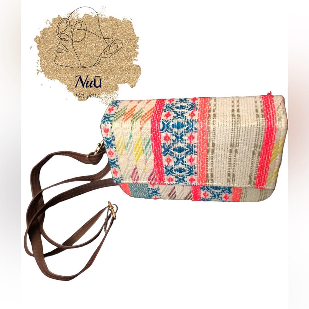 Handmade Patterned Boho Clutch